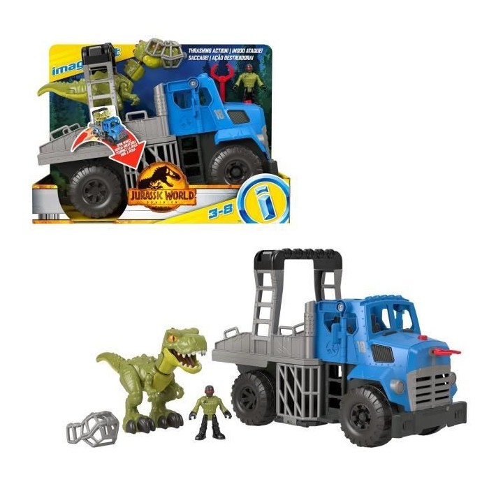 Fisher Price - Imaginext Jurassic World - Le Camion De Capture - Figur