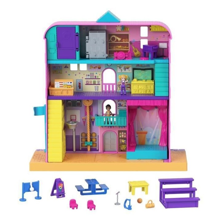 POLLY POCKET Pollyville L'École