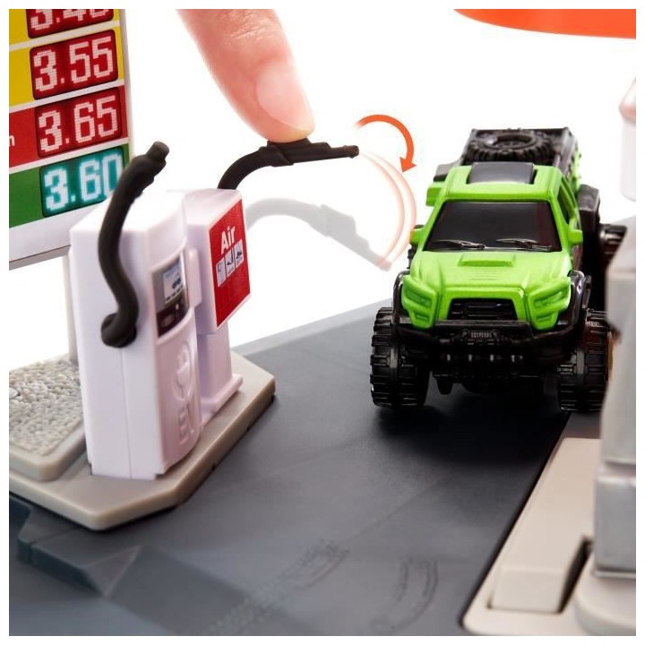 MATCHBOX Playset Station Essence - Circuit / Petite Voiture - 3 ans et