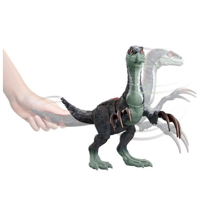 Jurassic World - Slasher Dino Sonore - Figurines Dinosaure - Des 4 ans