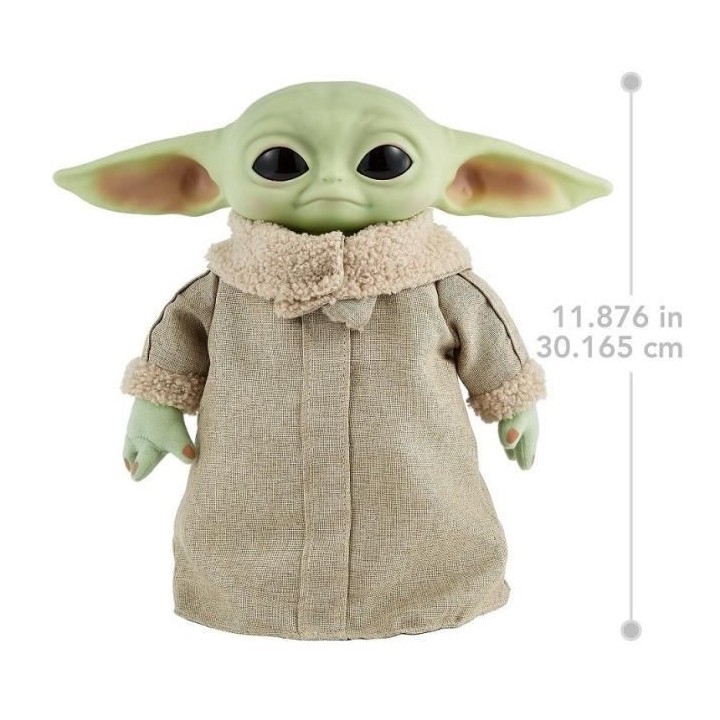 Star Wars - The Mandalorian Figurine peluche animée L'Enfant - Des 3