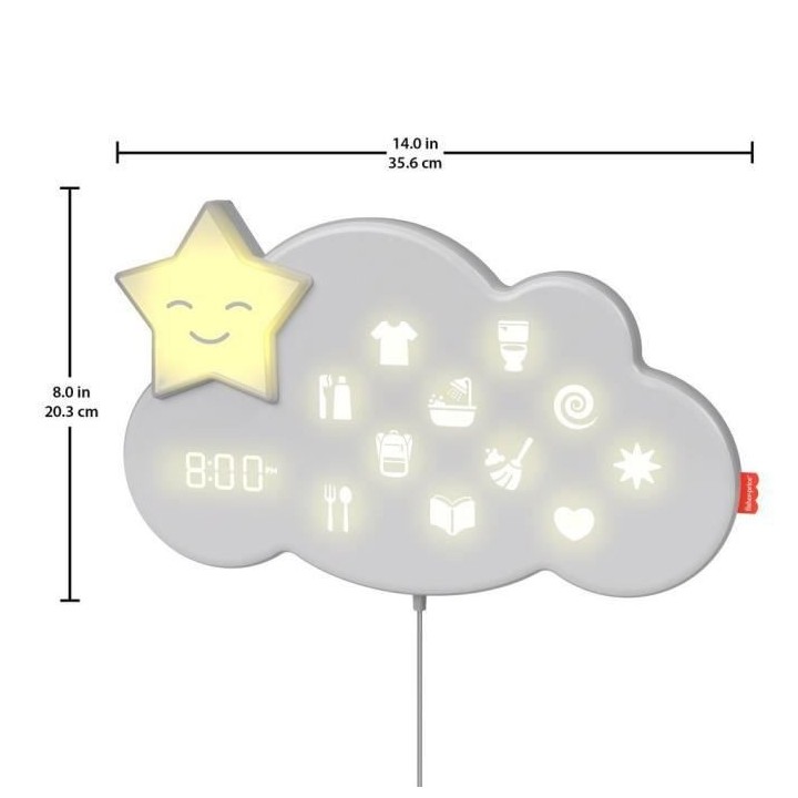 FISHER-PRICE Lumalou Assistant de Sommeil et Routines - Des la naissan