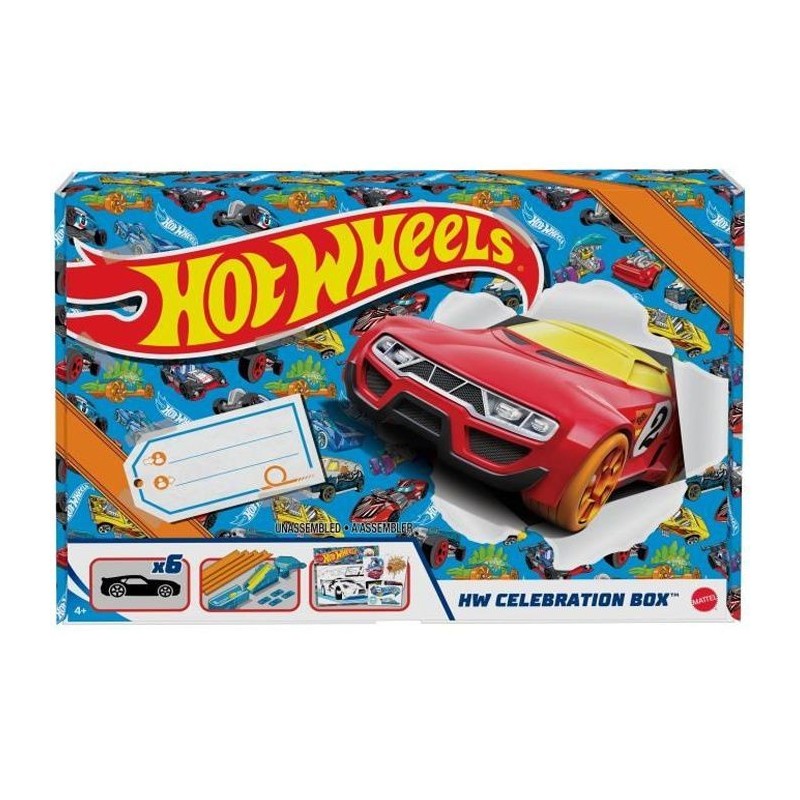 HOT WHEELS Coffret Célébration Petites Voitures