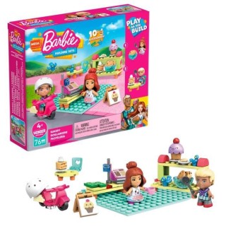 Mega Construx Barbie - Coffret Boulangerie-Pâtisserie - Jeu de constr