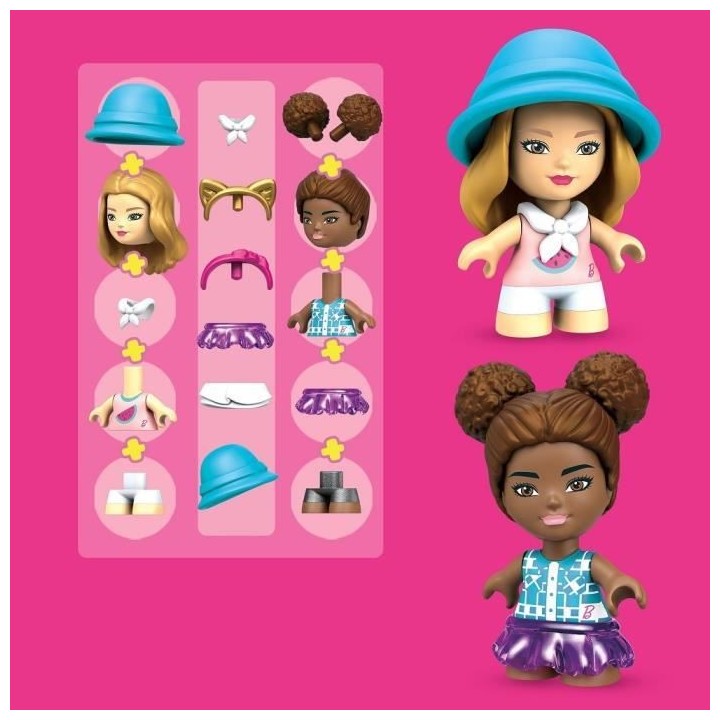 Mega Construx Barbie - Aventure en Camping-car - Jeu de construction -