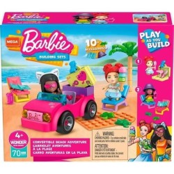 Mega Construx Barbie - Coffret Aventures a la plage - Jeu de construction - Des 4 ans