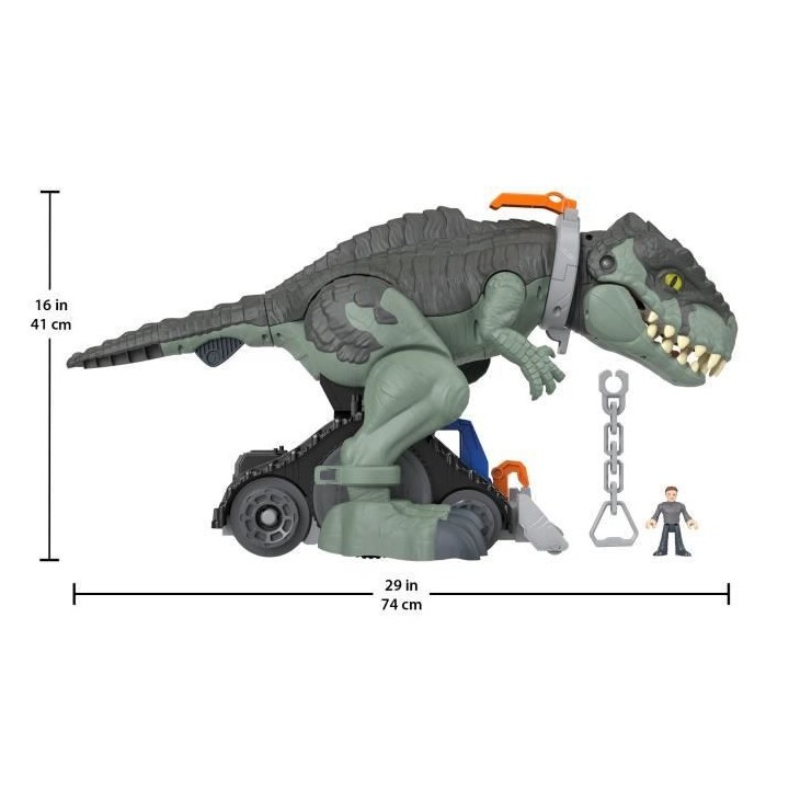 IMAGINEXT - MEGA DINO TERREUR - Figurine d'action 1er age - 3 ans et +