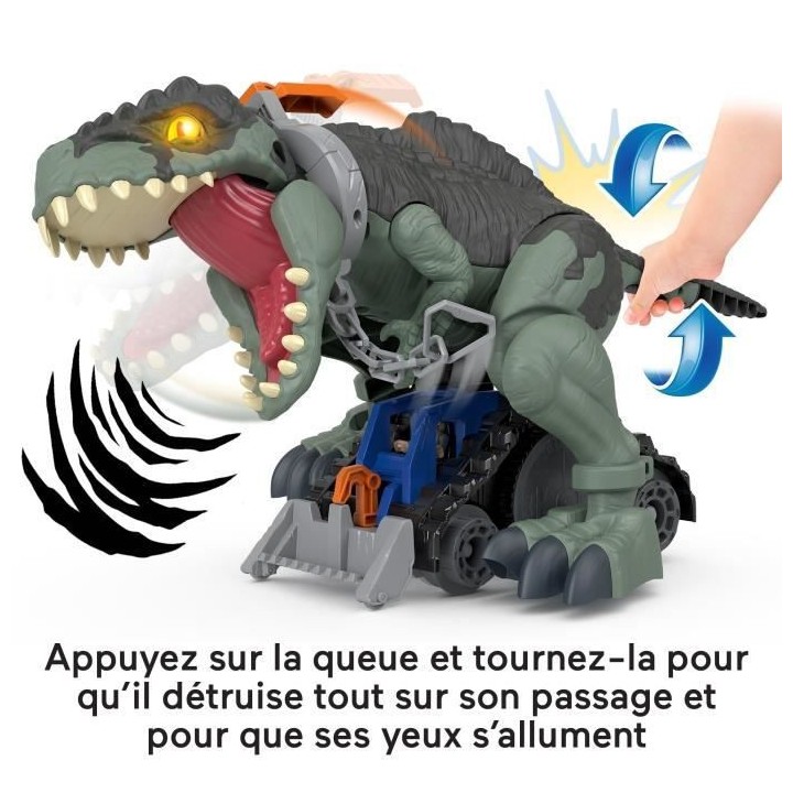 IMAGINEXT - MEGA DINO TERREUR - Figurine d'action 1er age - 3 ans et +