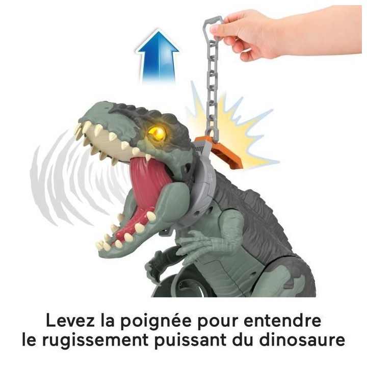 IMAGINEXT - MEGA DINO TERREUR - Figurine d'action 1er age - 3 ans et +