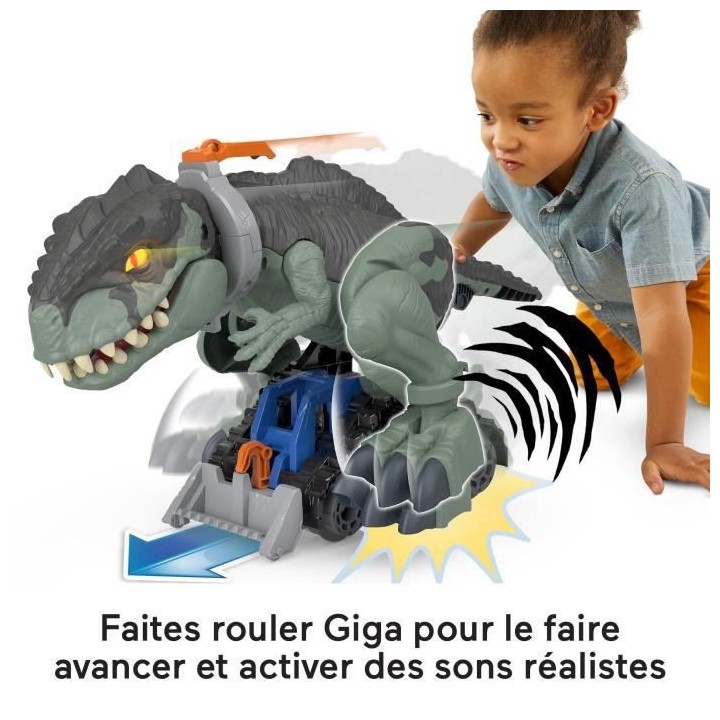 IMAGINEXT - MEGA DINO TERREUR - Figurine d'action 1er age - 3 ans et +