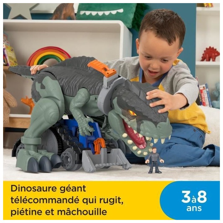 IMAGINEXT - MEGA DINO TERREUR - Figurine d'action 1er age - 3 ans et +