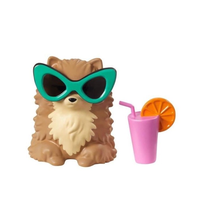 Barbie - Barbie Extra et animal Superstar - Poupée - 3 ans et +