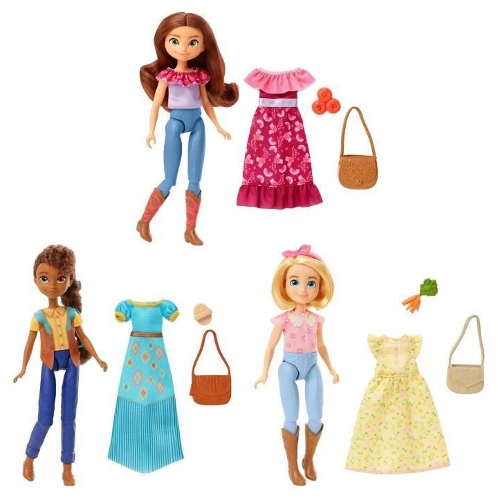 SPIRIT Poupée Lucky (18 cm) et tenue accessoirisée