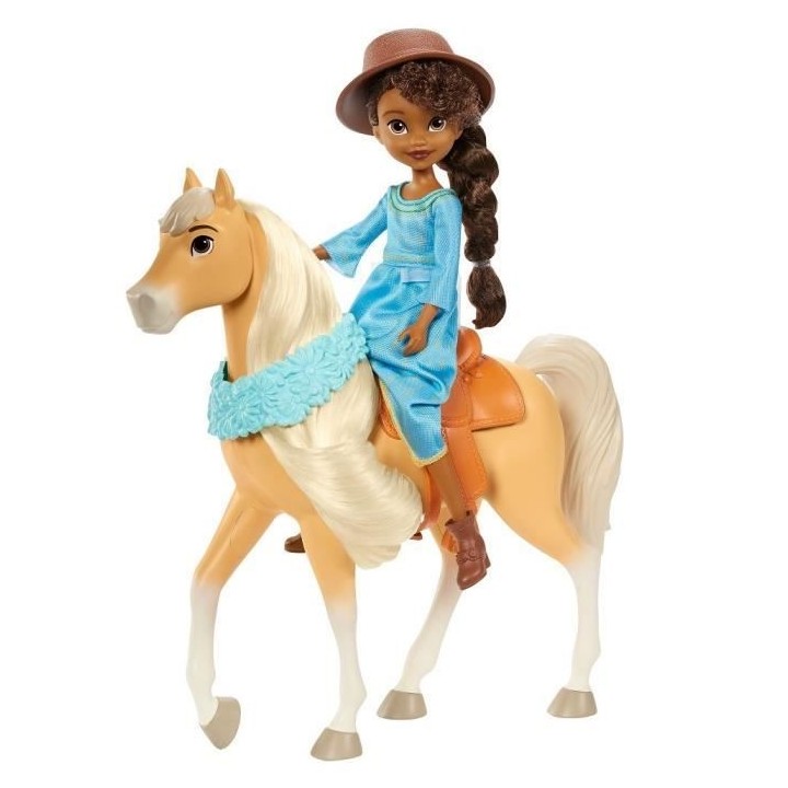 SPIRIT FESTIVAL issu du Film Poupée Apo (18 cm) et son Cheval Chica L