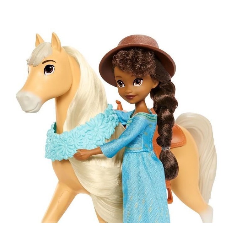 SPIRIT FESTIVAL issu du Film Poupée Apo (18 cm) et son Cheval Chica L