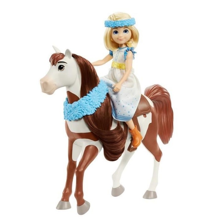 SPIRIT FESTIVAL issu du Film Poupée Abigaelle (18 cm) et son Cheval B