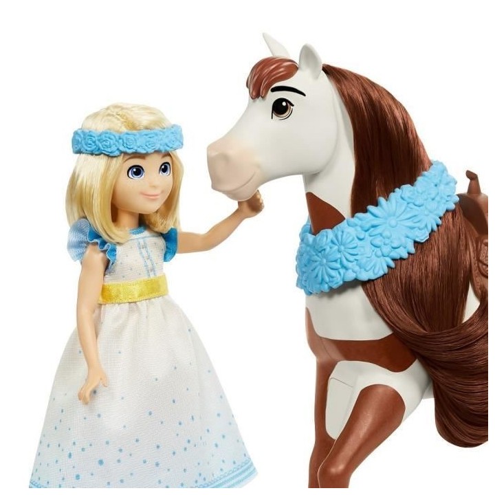 SPIRIT FESTIVAL issu du Film Poupée Abigaelle (18 cm) et son Cheval B