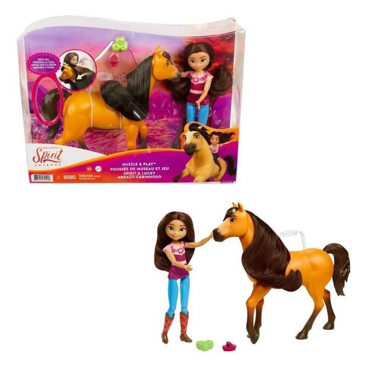 SPIRIT Coffret Câlin Spirit et Lucky 18-20 cm