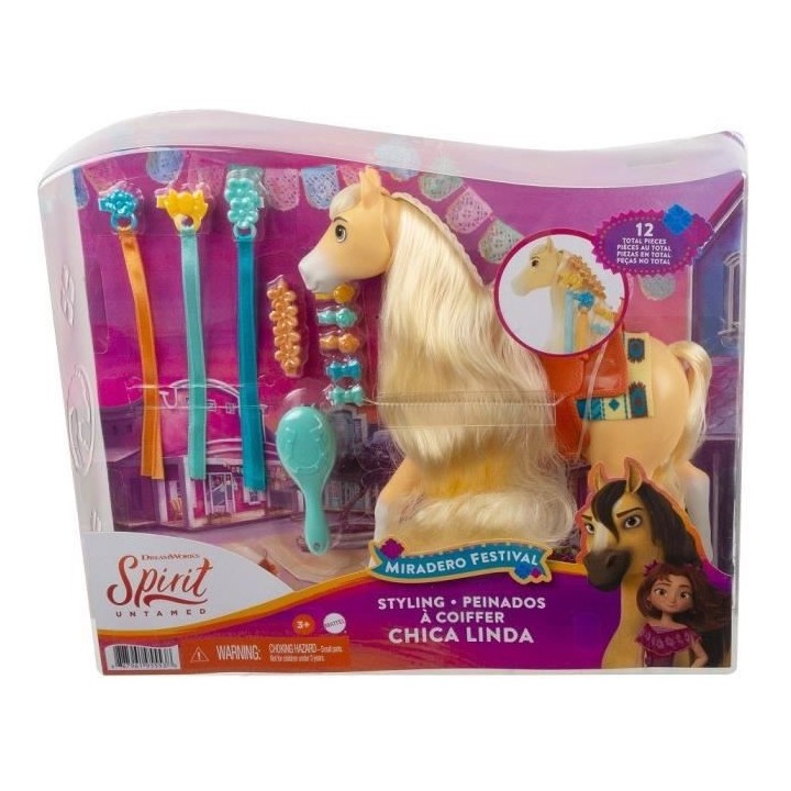 SPIRIT FESTIVAL issu du Film Chica Linda Criniere a Coiffer (20 cm)