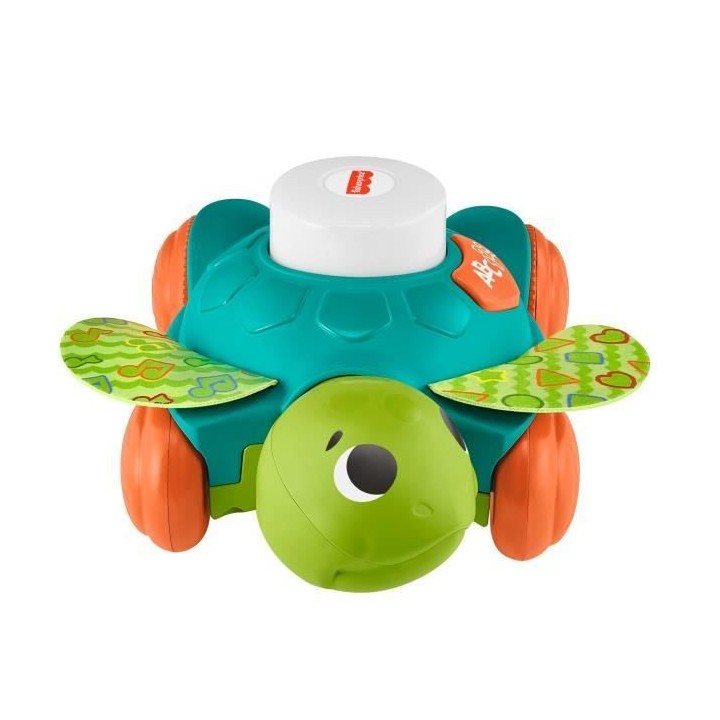 Fisher-Price - Linkimals Manu la tortue - Jouet d'éveil - Des 9 mois