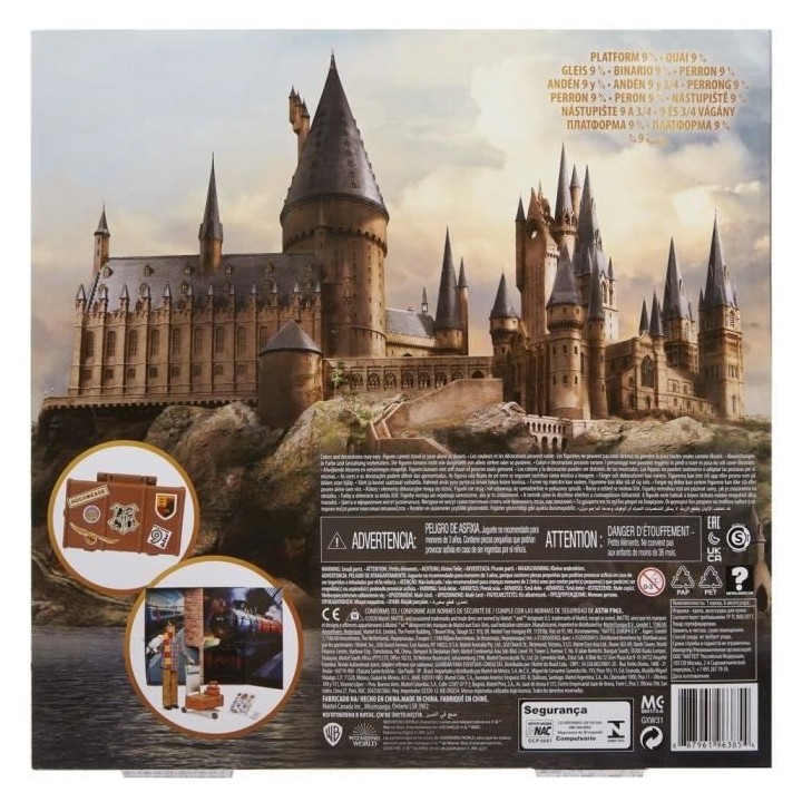 Harry Potter - Coffret Collector Quai 9 3/4, avec poupée et chouette