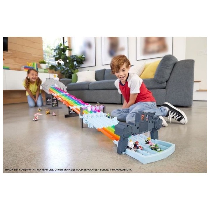 Hot Wheels - Piste Route Arc-en-ciel Mario Kart - Circuit / Petite Voi