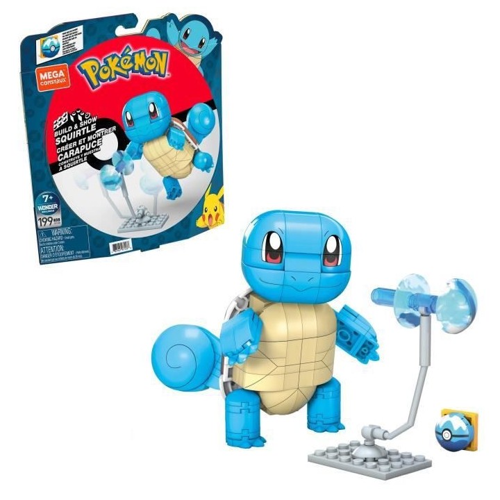 Mega Construx - Pokémon Carapuce a Construire - Briques de constructi