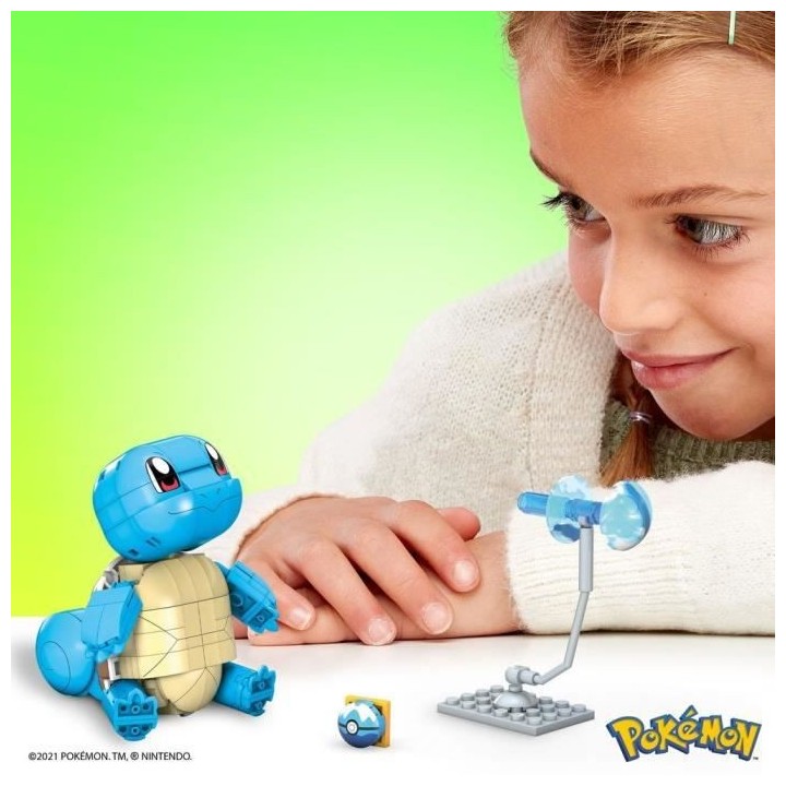 Mega Construx - Pokémon Carapuce a Construire - Briques de constructi