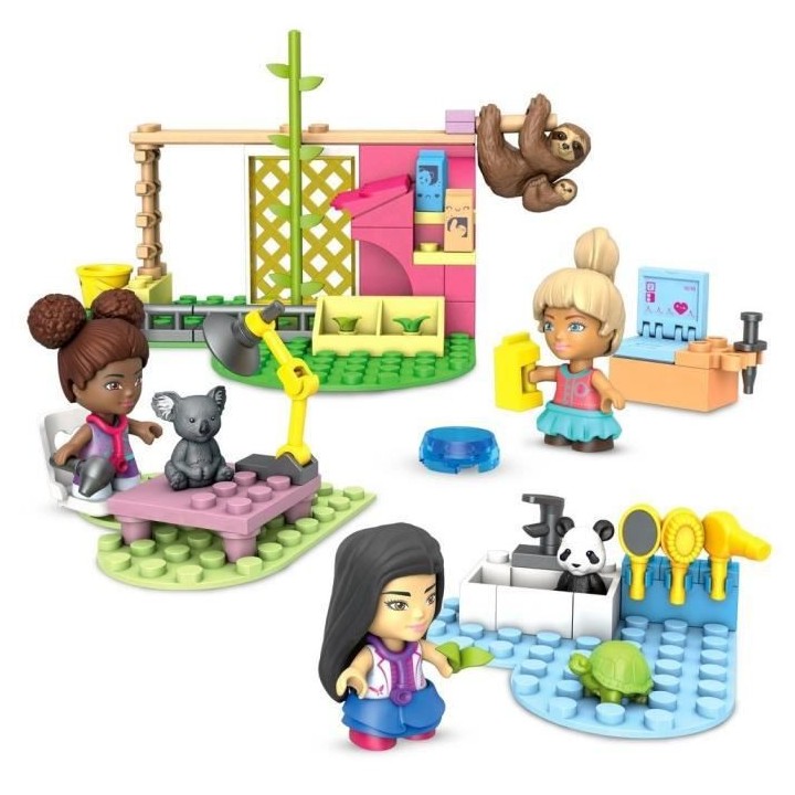 Mega Construx Barbie - Salon de Toilettage - Jeu de construction - Des