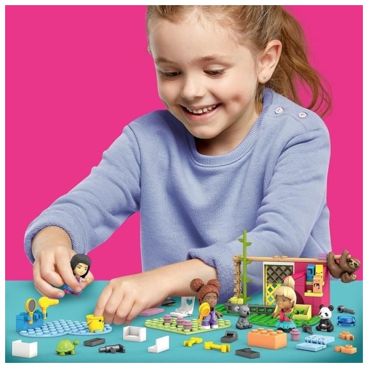 Mega Construx Barbie - Salon de Toilettage - Jeu de construction - Des