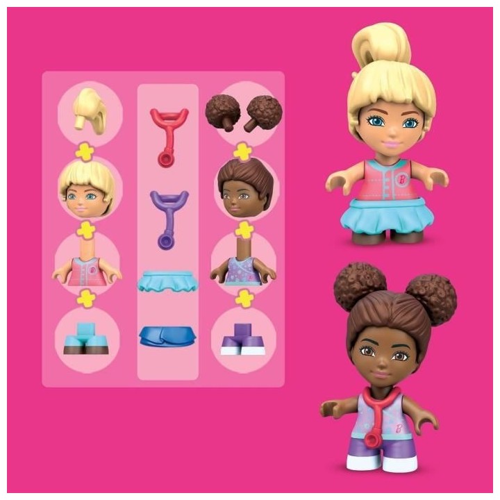 Mega Construx Barbie - Salon de Toilettage - Jeu de construction - Des