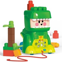 Mega Bloks - Jammy Stackers T-Rex - Blocs de construction - Des 1 an