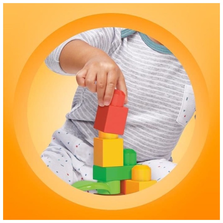 Mega Bloks - Jammy Stackers T-Rex - Blocs de construction - Des 1 an