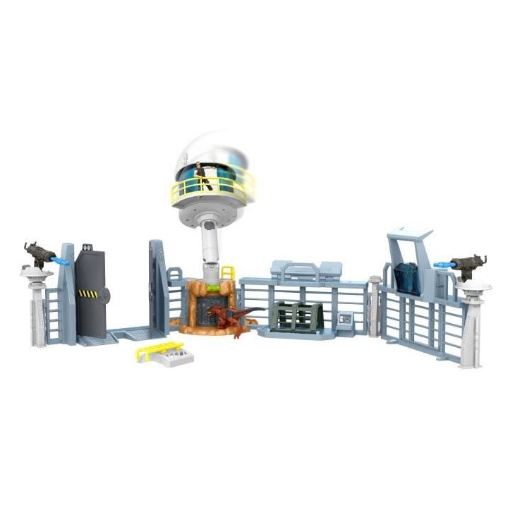 JURASSIC WORLD - Coffret Chaos A L'Avant-Poste - Figurines d'action -