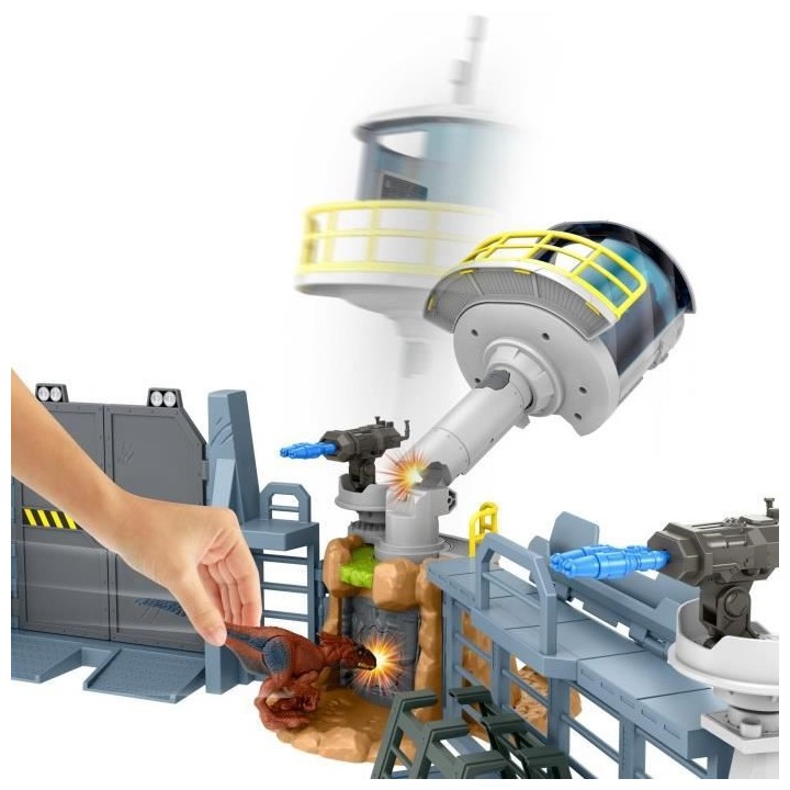 JURASSIC WORLD - Coffret Chaos A L'Avant-Poste - Figurines d'action -