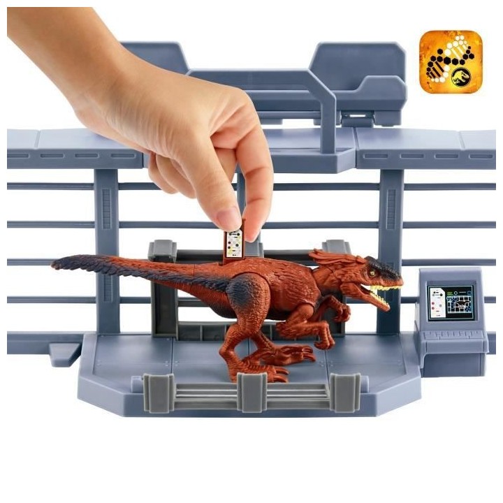 JURASSIC WORLD - Coffret Chaos A L'Avant-Poste - Figurines d'action -