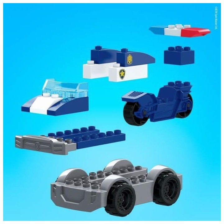 Mega Construx - Coffret Police Paw Patrol - Briques de contruction - D
