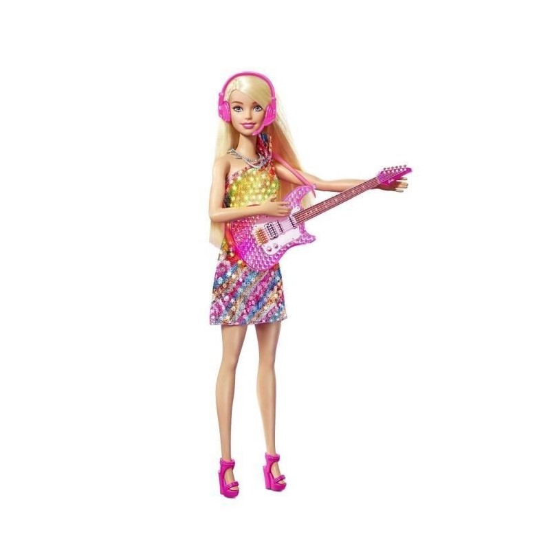 Barbie - Poupée Barbie Malibu Chanteuse - Poupée Mannequin - Des 3 ans