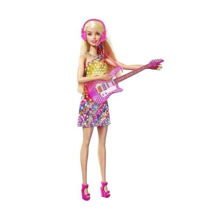 Barbie - Poupée Barbie Malibu Chanteuse - Poupée Mannequin - Des 3 a