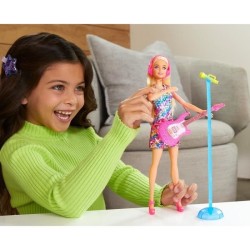 Barbie - Poupée Barbie Malibu Chanteuse - Poupée Mannequin - Des 3 ans