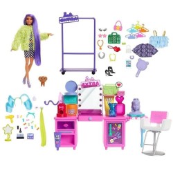 Barbie - Barbie Extra et Studio de Mode - Accessoires Poupée - 3 ans et +