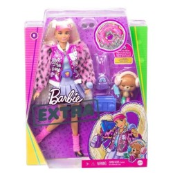 Barbie - Barbie Extra Ourson a rollers - Poupée - 3 ans et +