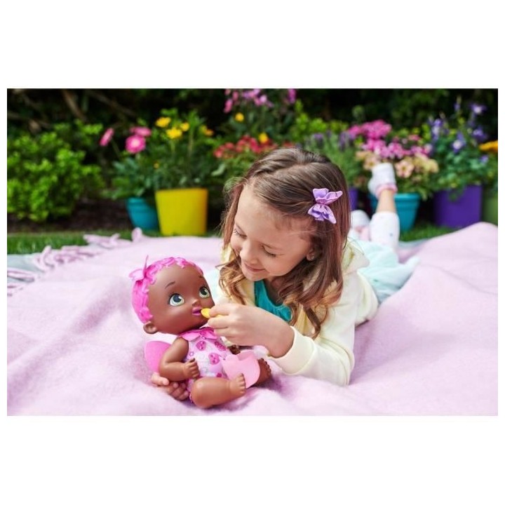 My Garden Baby - Bébé Papillon Fraise Se Régale, 30 cm, senteur fra