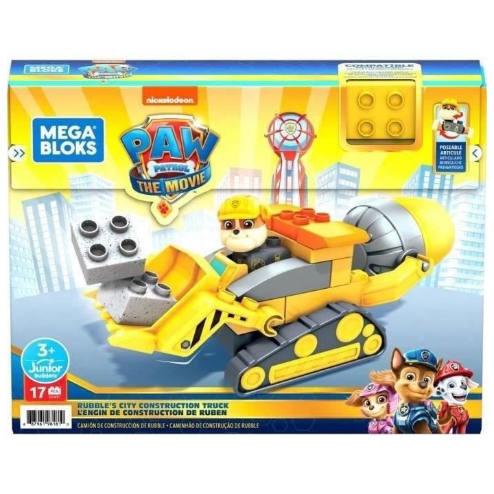 Mega Construx - Engin de Construction Paw Patrol - Briques de construc