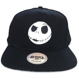 L'ETRANGE NoeL DE M. JACK Tete de Jack Casquette - Noir et blanc