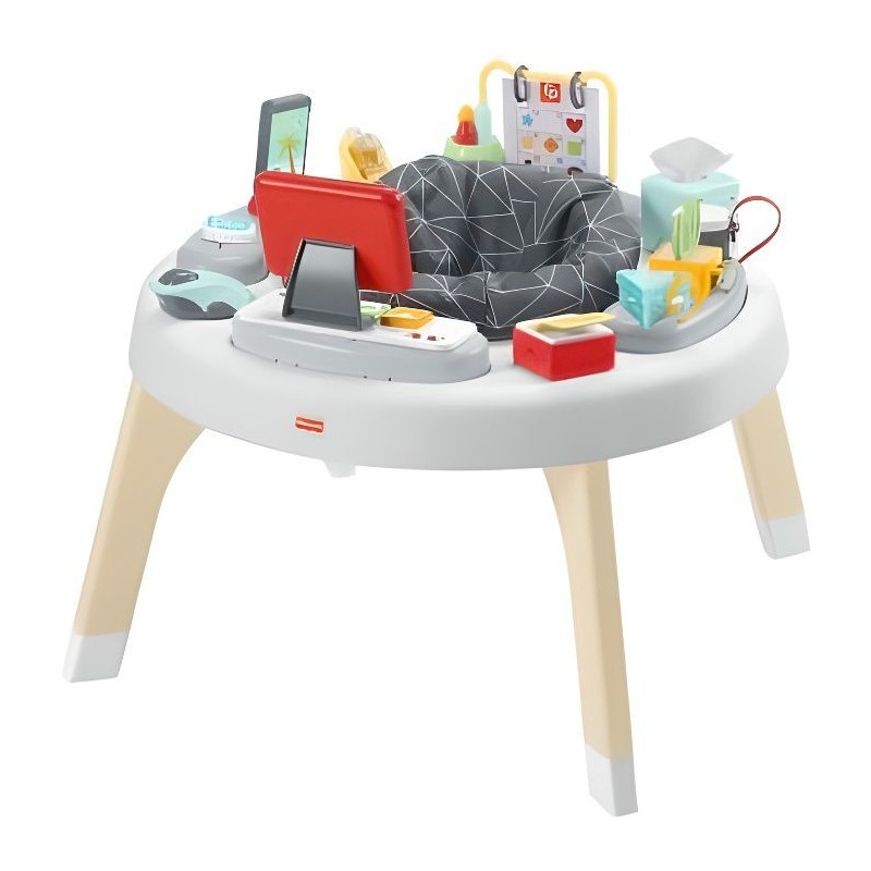 Fisher-Price - Centre d'Activités 2 en 1 Bébé travaille - Eveil bébé