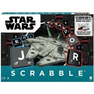 Mattel Games - Scrabble Star Wars - Jeu de société et de lettres - D