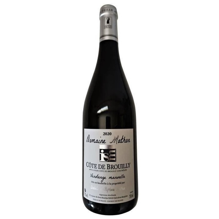 Domaine Mathon Brouilly - Vin rouge du Beaujolais