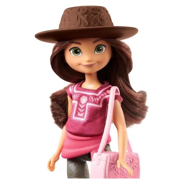 Spirit l'indomptable - Coffret Centre Équestre Deluxe, poupée Lucky