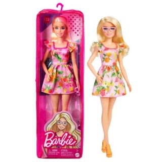 Barbie - Barbie Fashionista Robe Tropicale - Poupée Mannequin - Des 3